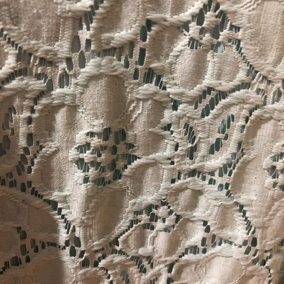 LOFT mint green overlay floral dress - Picture 3 of 4